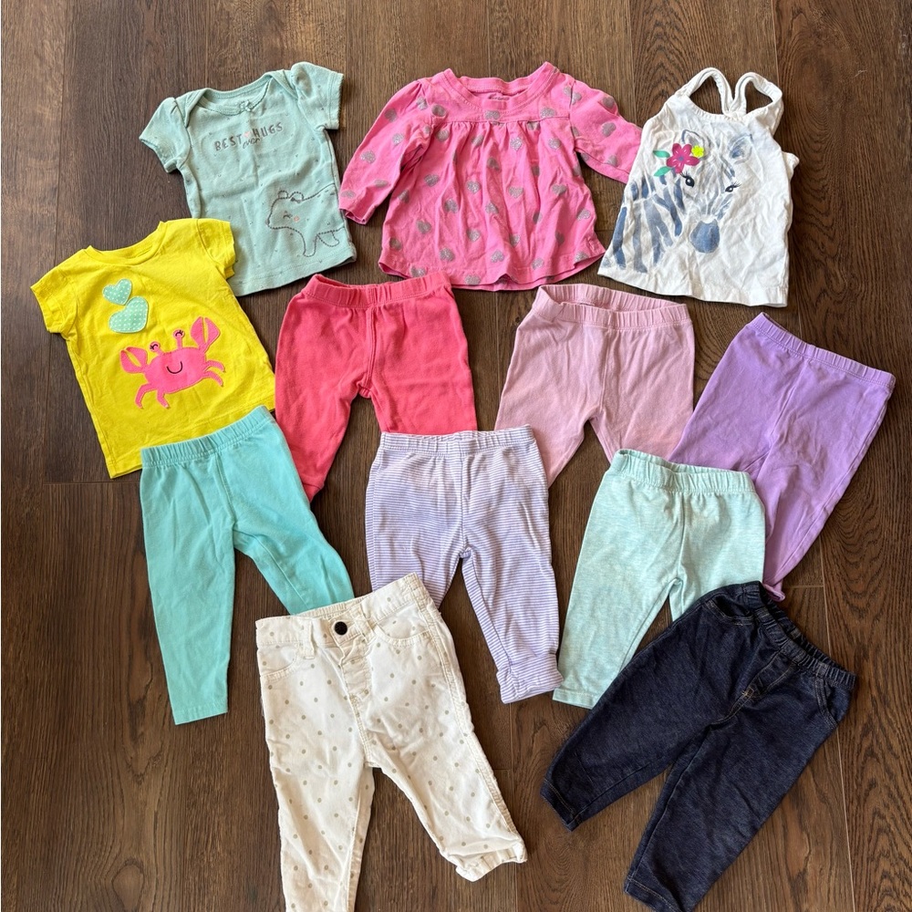Baby Girl 3-6m Clothing Lot